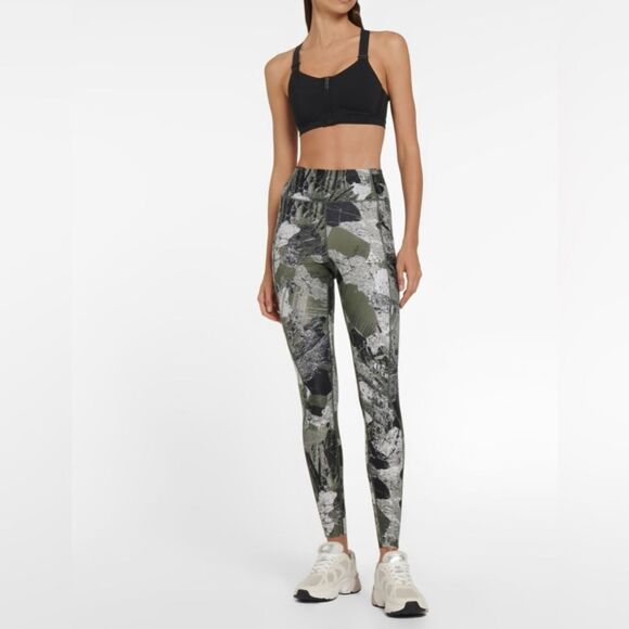 Nike ACG AOP Tights Size xs green white and black - Picture 1 of 8